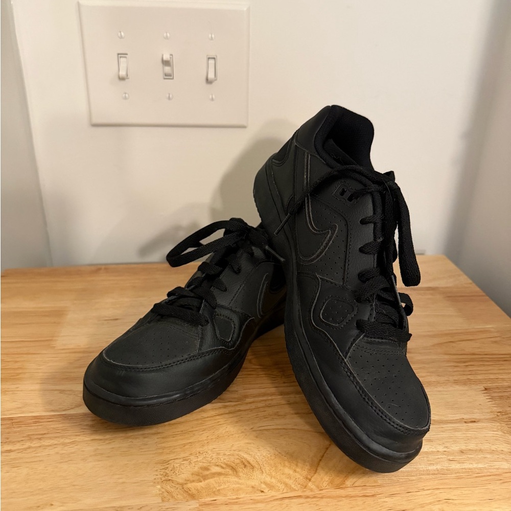 Black Nike Air Force 1 Kid’s Sneakers